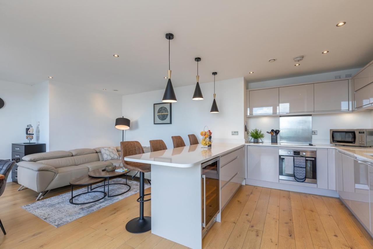 Appartement Unique Sea View Penthouse With Hot Tub à Hove Extérieur photo